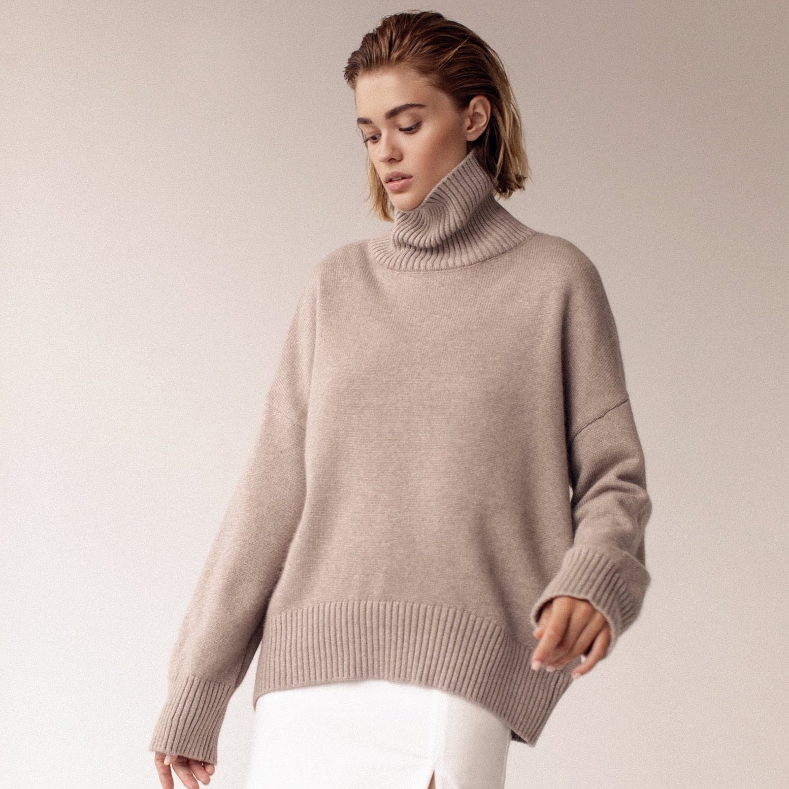 Yani Casual Turtleneck Sweaters
