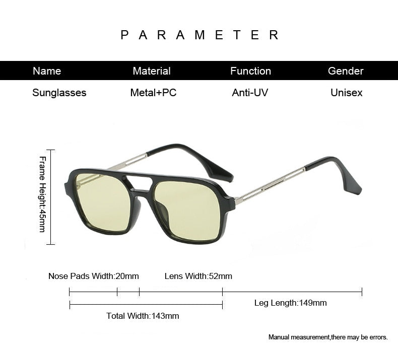 Yasmine Color Lens Sunglasses - 6 Colors