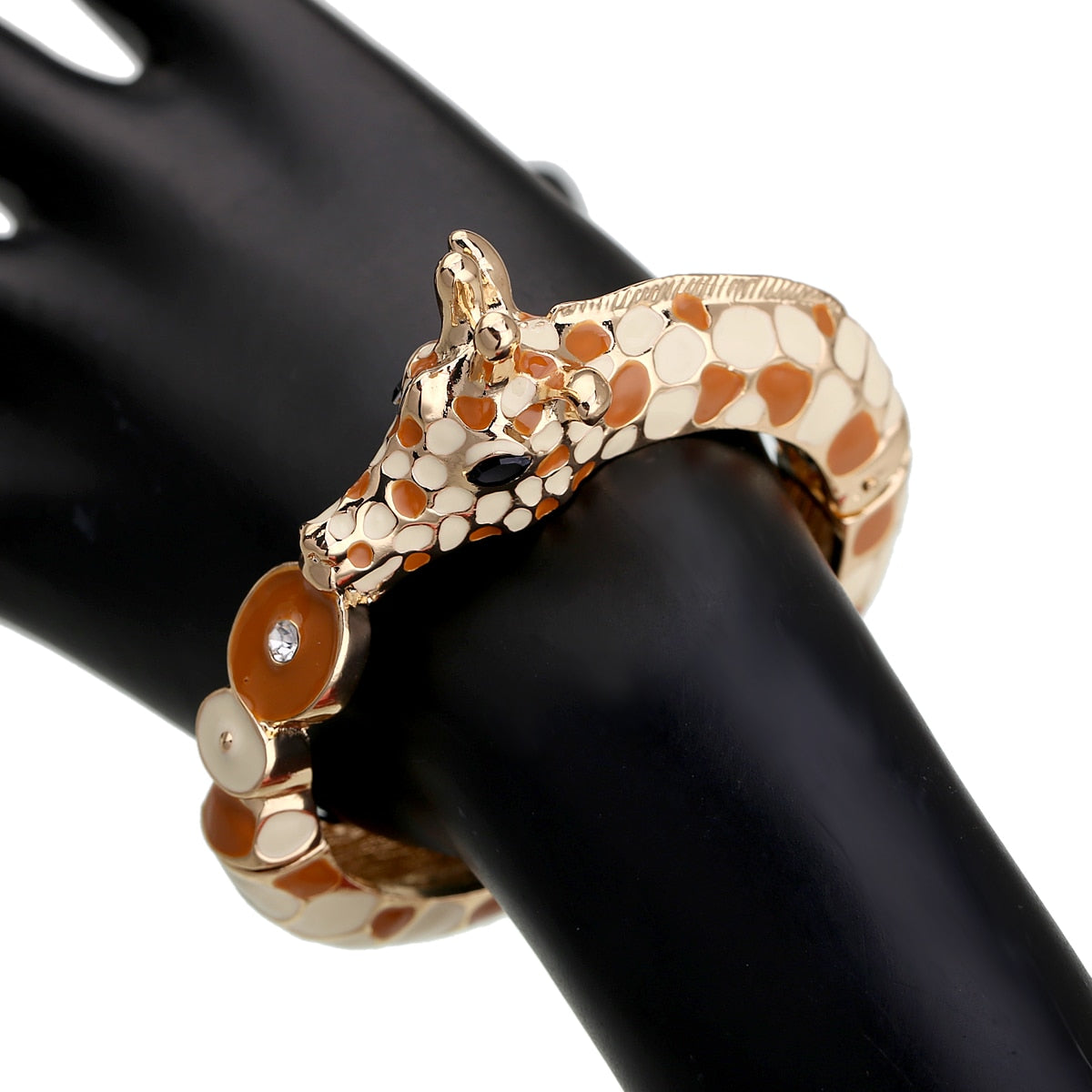 Zebra Enamel Bangle Bracelets - 11 Colors