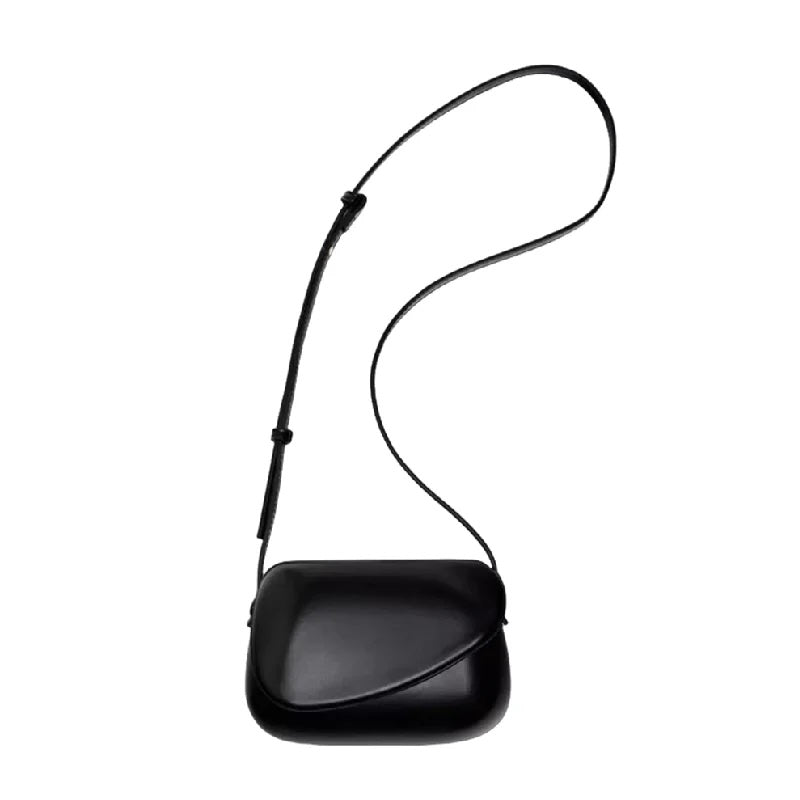 Zuri Faux Leather Mini Saddle Bag