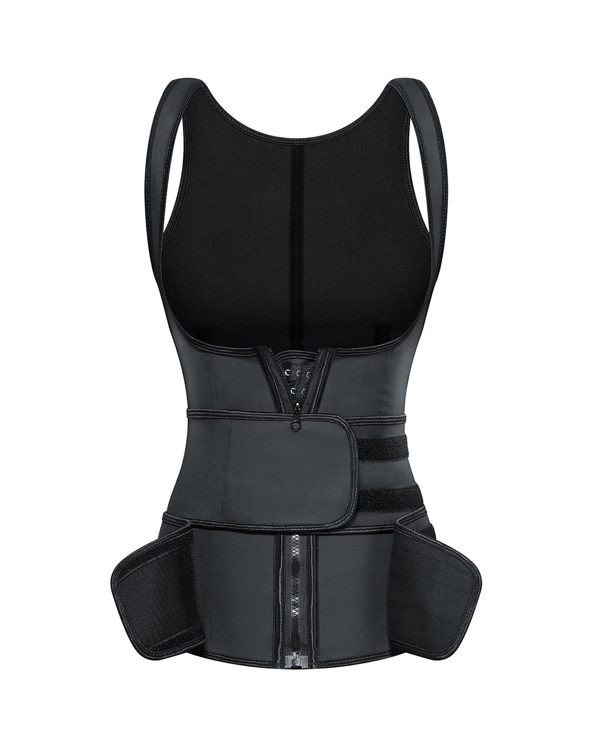 Corset Latex Buckle Waist Corset Belt LATEX Rubber Straps Corset