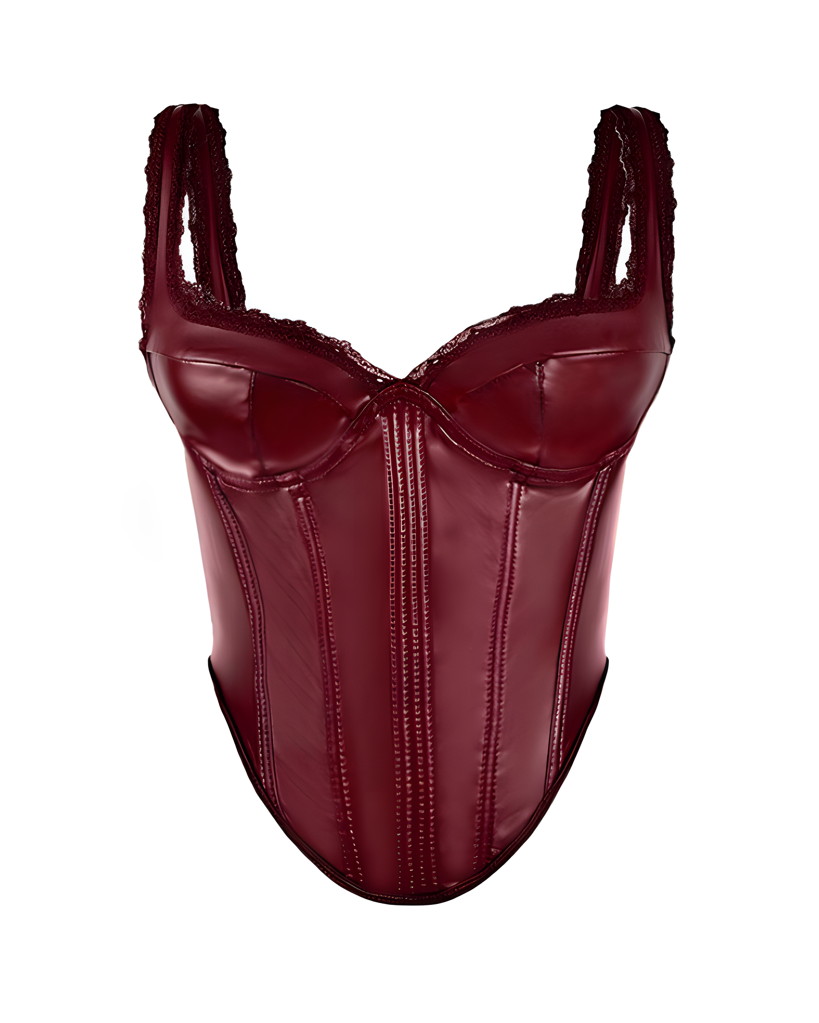 Leather Corset Top