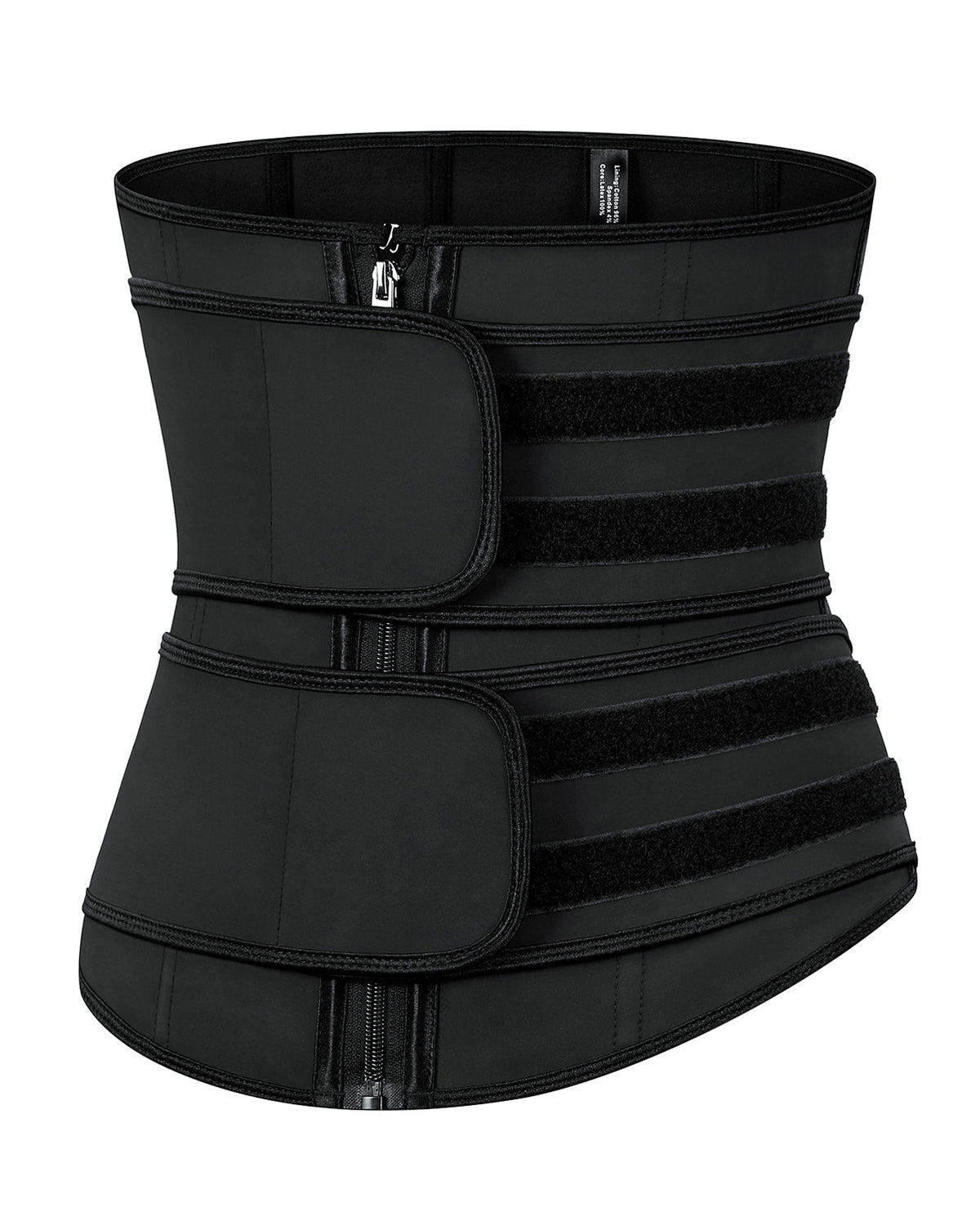 Corset Latex Buckle Waist Corset Belt LATEX Rubber Straps Corset
