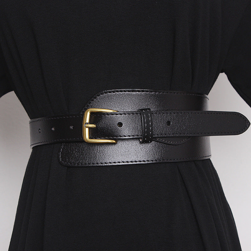 Irregular Leather All Match Belt Fashion
