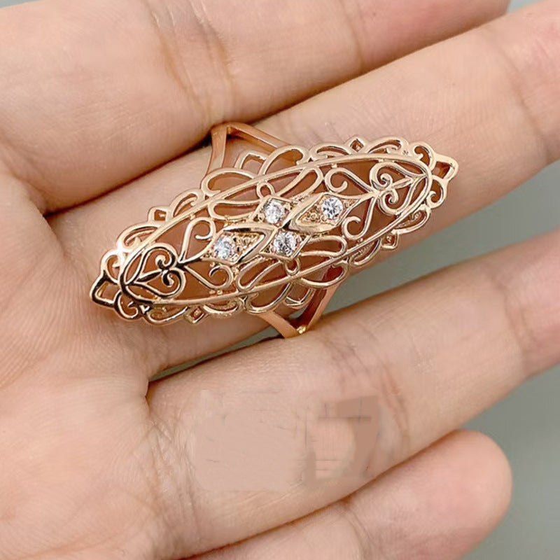 And Vintage Alloy Ring Jewelry For Women