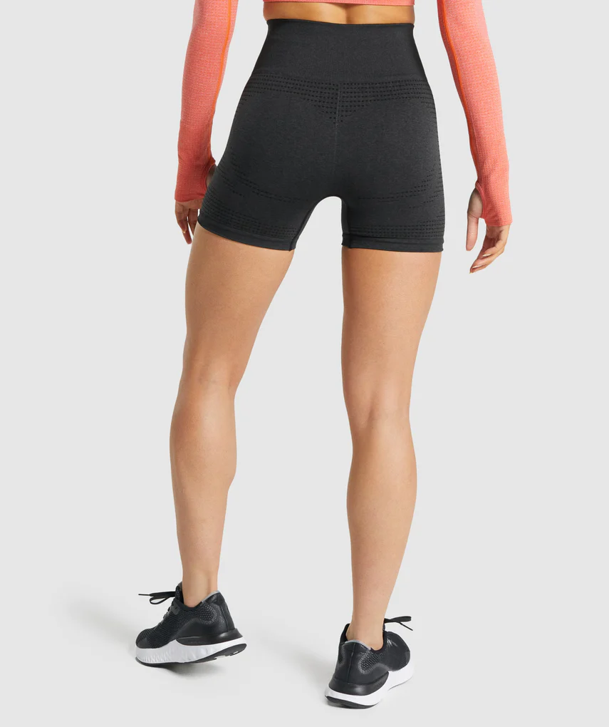 Seamless yoga shorts