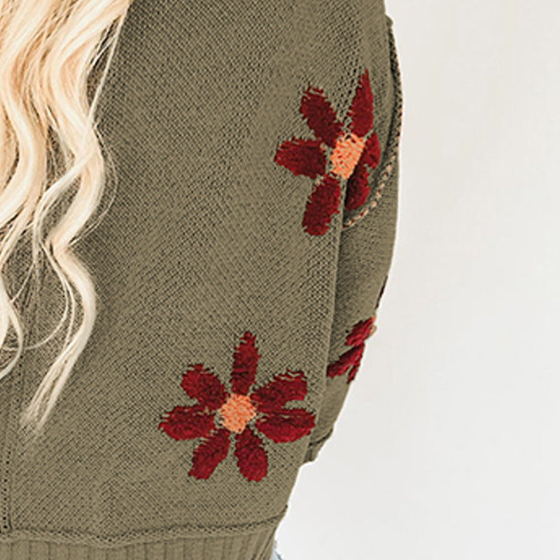 Floral Pullover Women