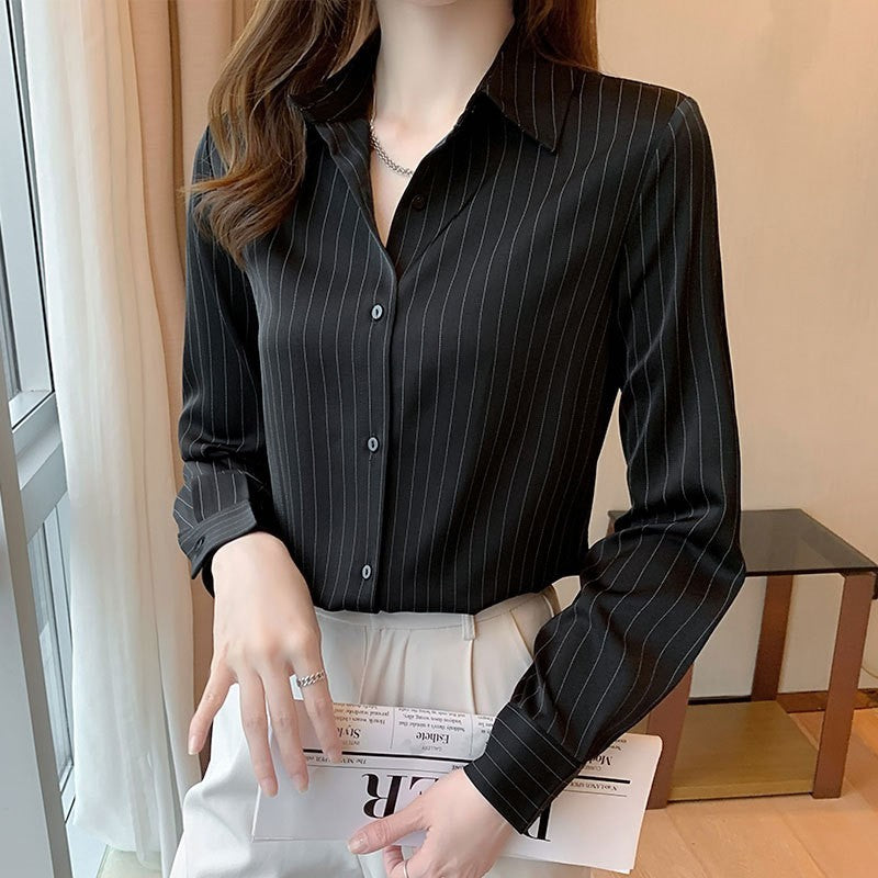 Checkered Vintage Satin Shirt