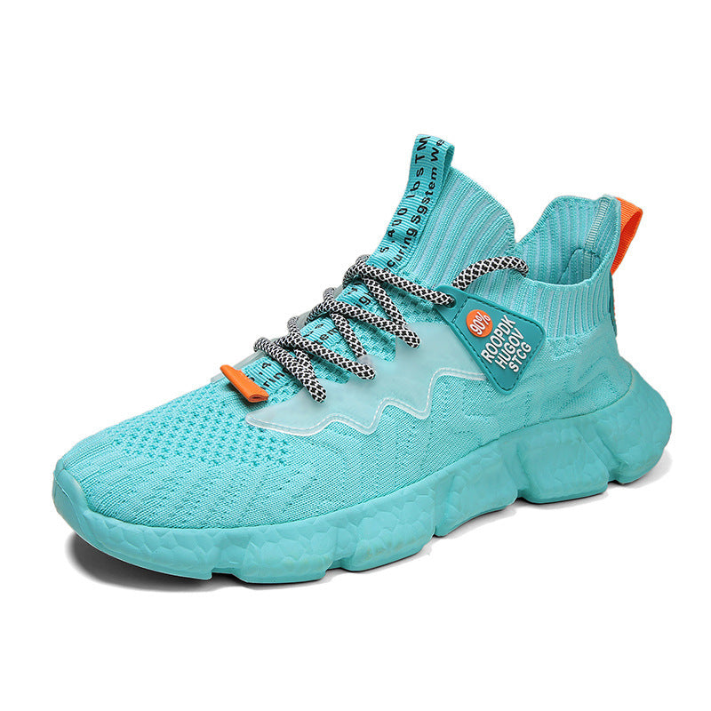 Men's Shoes Flying Woven Shoes Mesh Shoes