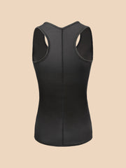 Sweat-wicking Shapewear Zip-Reinforced Three-Belt Belt