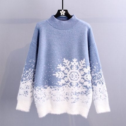 Ugly Christmas Knitted Sweater Top