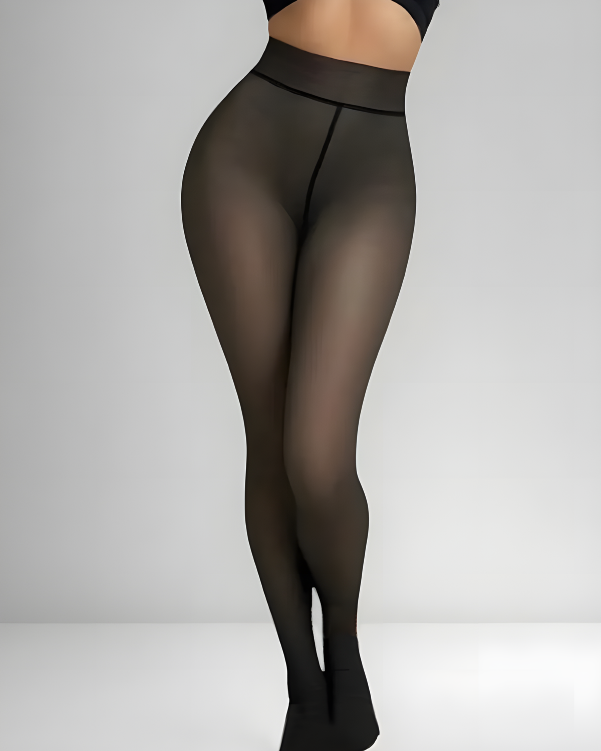 Stockings Fleece Leggings