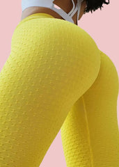 Female High Elasticity Multicolor Fitness Yoga Leggings
