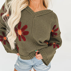 Floral Pullover Women