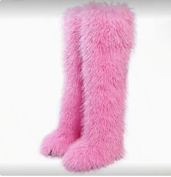 72cm Thigh-high Boots For Fall And Winter