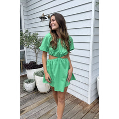 Fresh Clothing Sweetheart Collar A- Line Skirt Dress