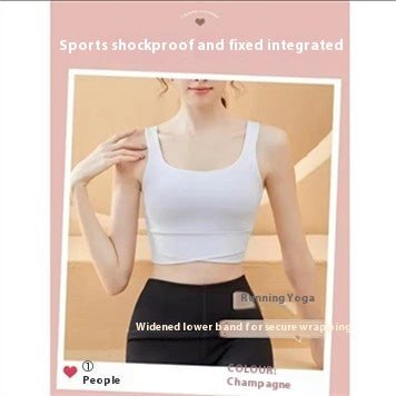 Sports Underwear Shockproof Fitness Vest Outer Wear Women