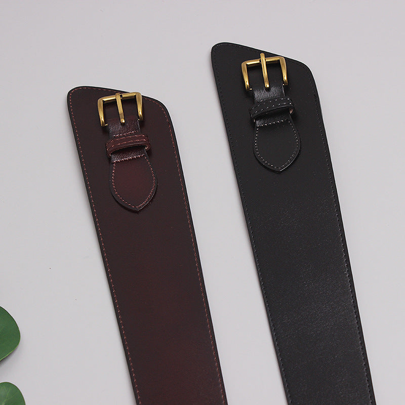 Irregular Leather All Match Belt Fashion