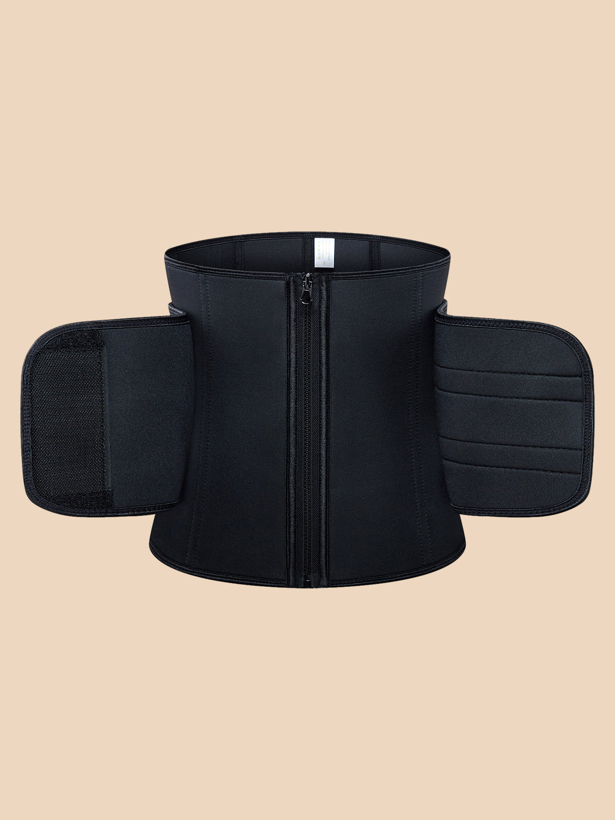 Rubber Zip Girdle Sports Tummy Corset