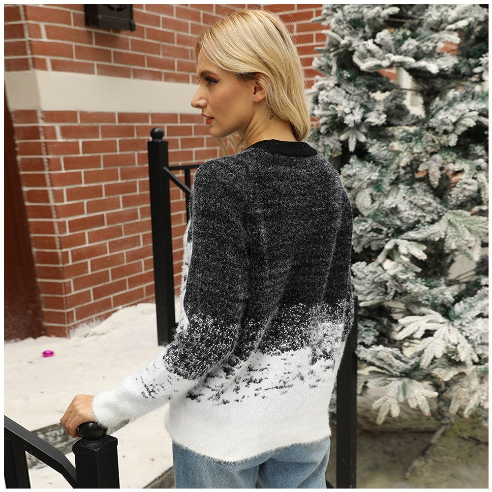 Ugly Christmas Knitted Sweater Top
