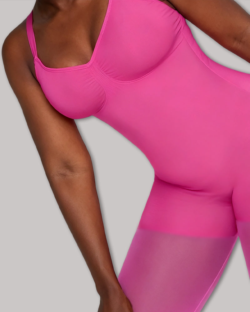 Full-Coverage Tummy Control Bodysuit