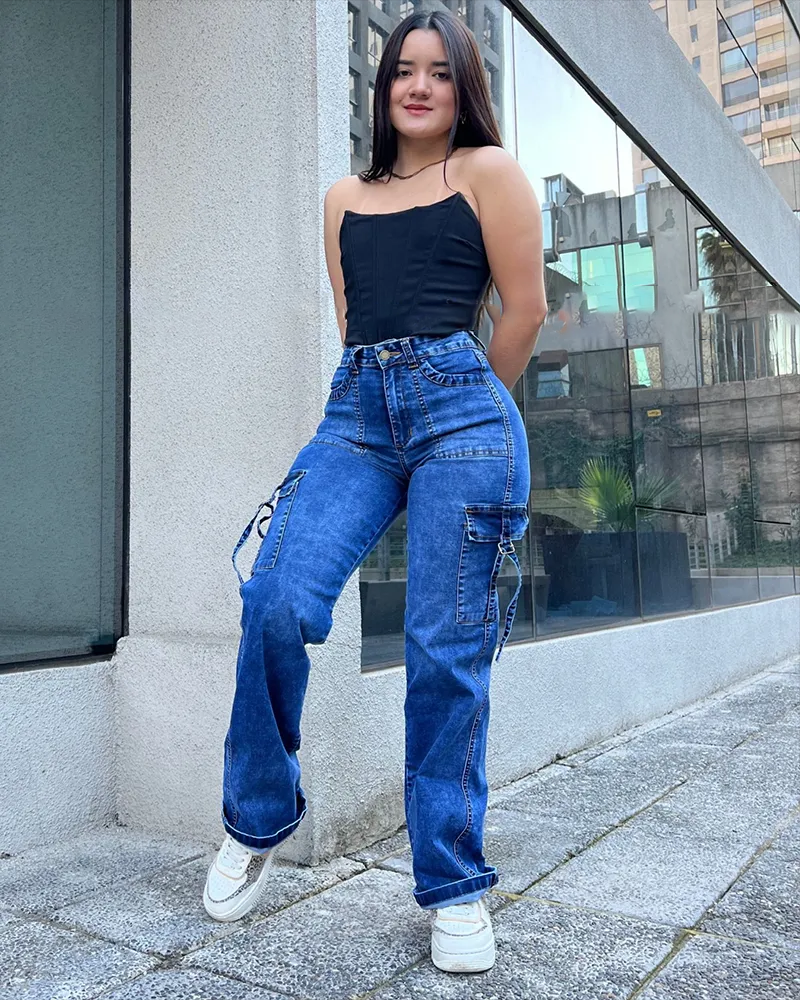 New Premium Quality Cargo Jeans