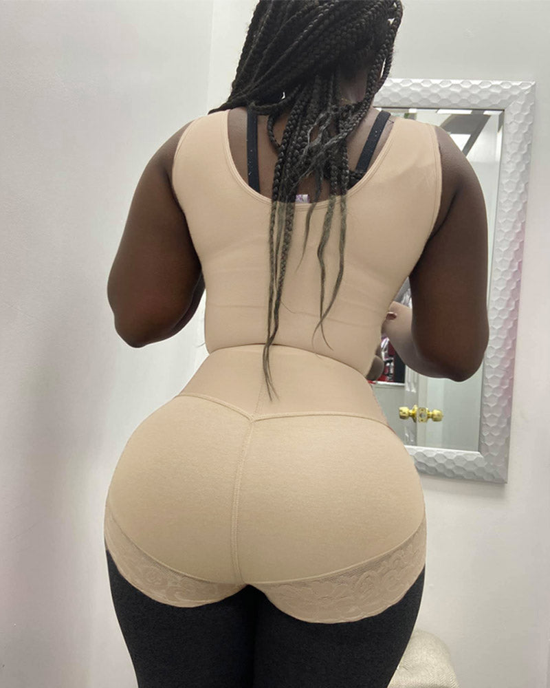 Double Compression Garment Adjustable Straps ——achieve an Hourglass Figure