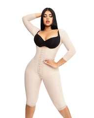 Fajas Colombianas Open Bust Shapewear High Compression Tummy Control Body Shaper