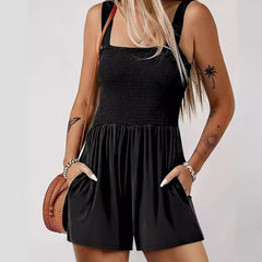Sleeveless Vest Jumpsuit For Women