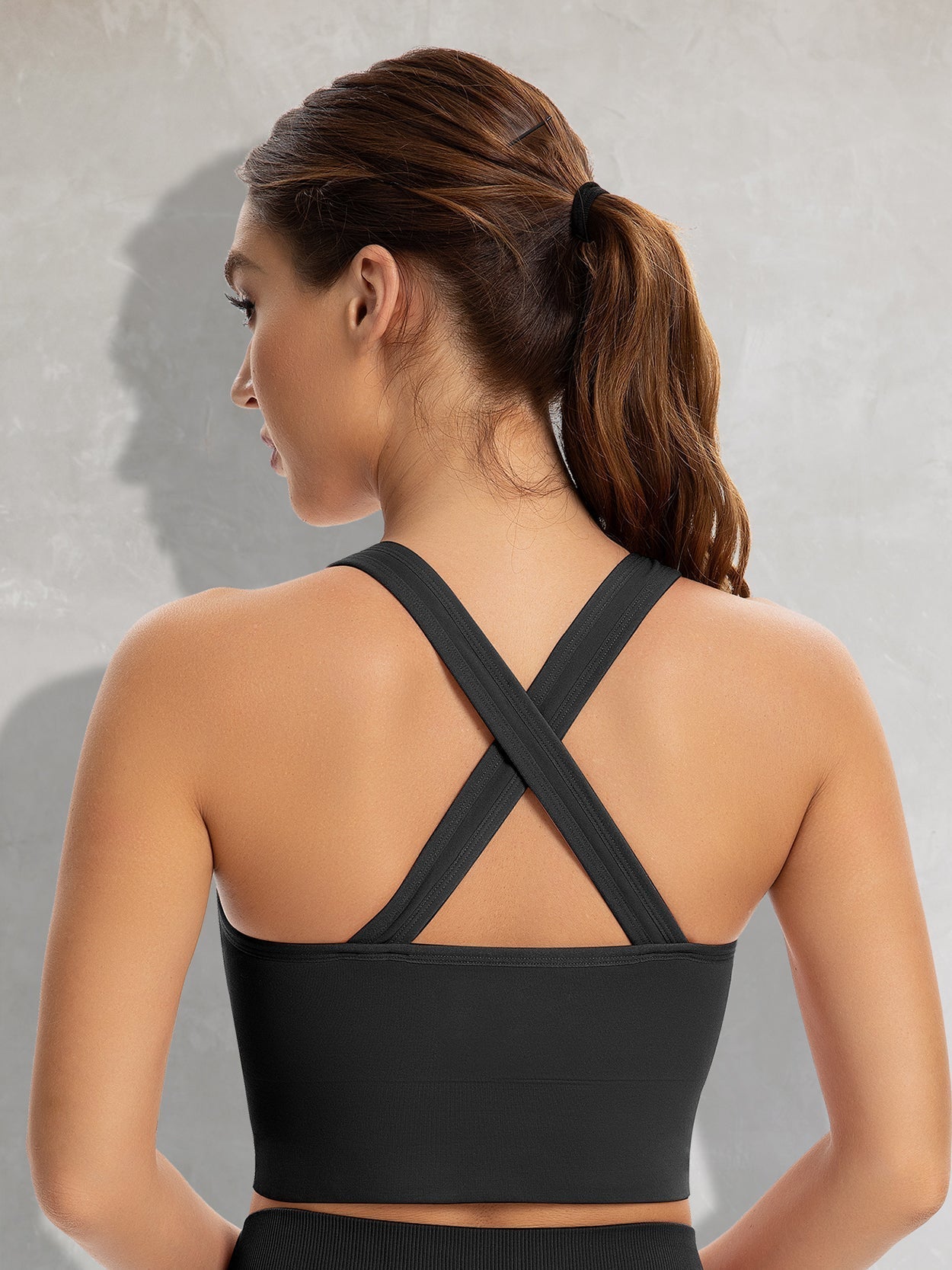 Zip Front Bra Padded Low Impact Wirefree