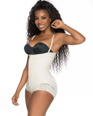 Strapless Body Shaper with Lace