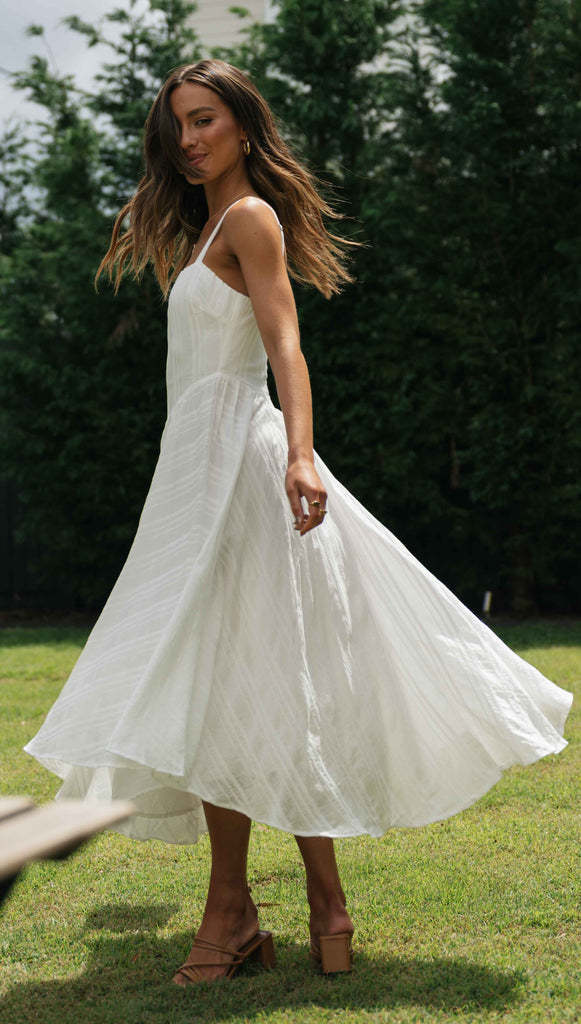 Temperament Halter Irregular Hem Long Dresses