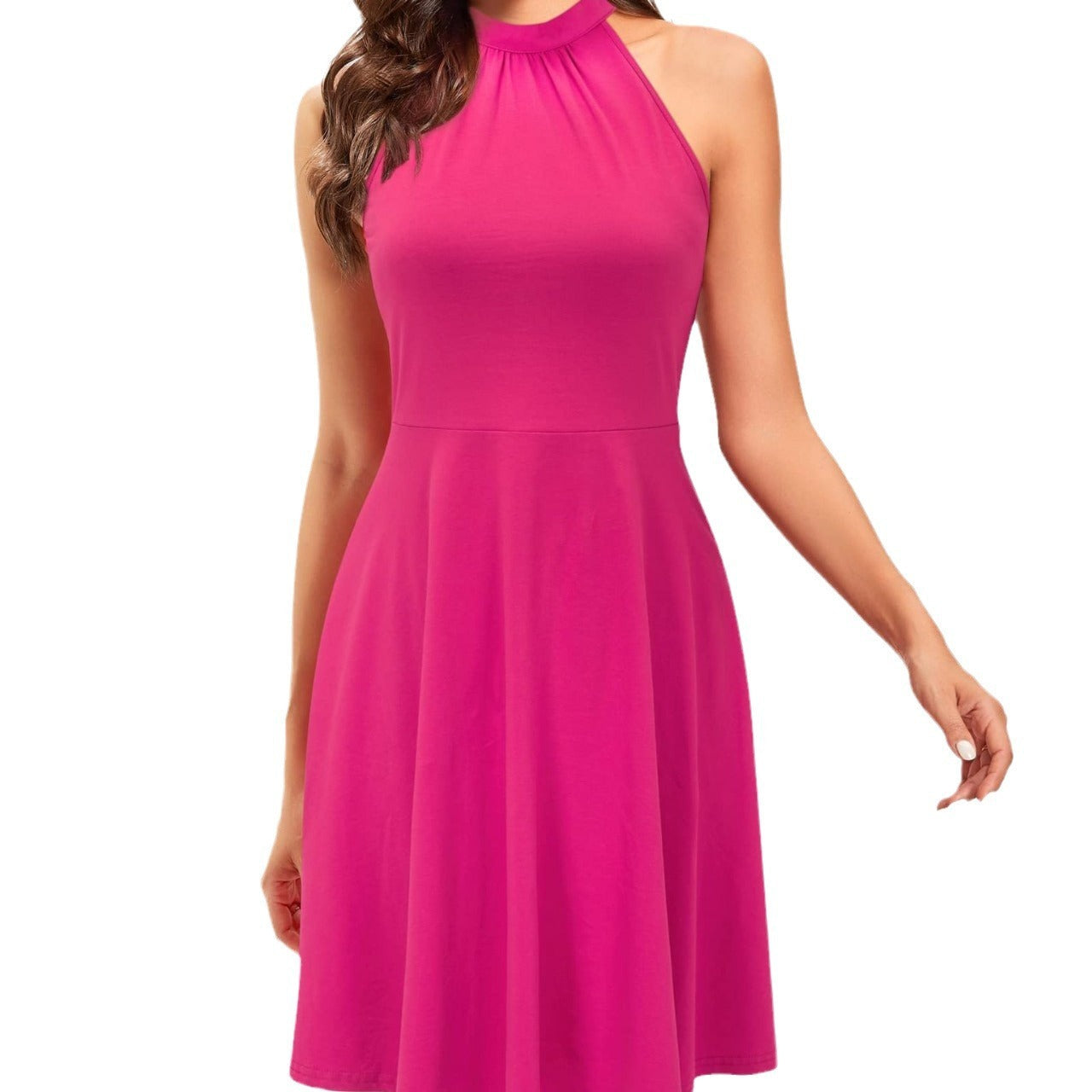 Dress Backless Floral Women