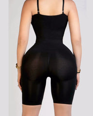 High Elastic Adjustable Strap Bodysuit Tummy Control Invisible Postpartum Recovery Open Crotch Body Shaper