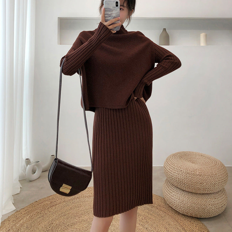 Two Piece Western Sweater Dress