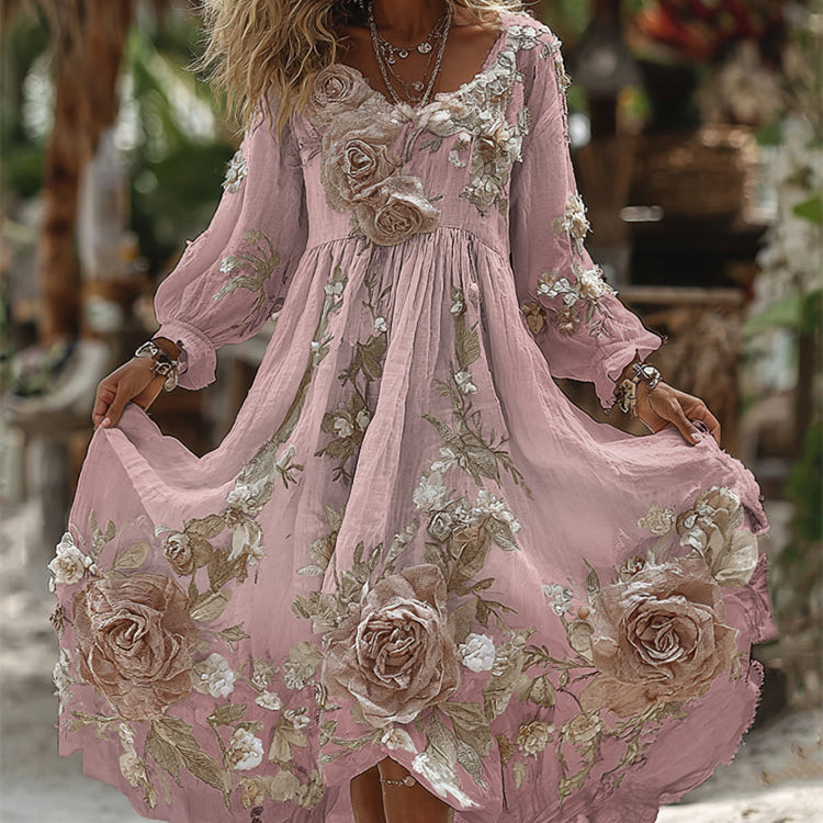 Casual Halloween Dress With Digital Print