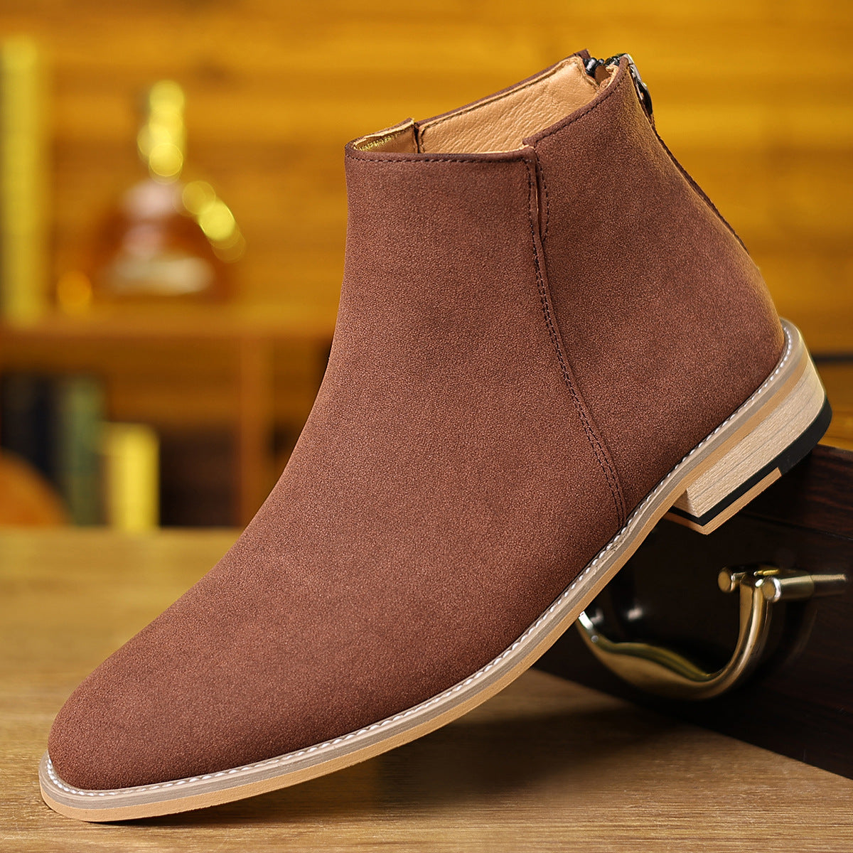 And Retro Men's Matte Martin Boots