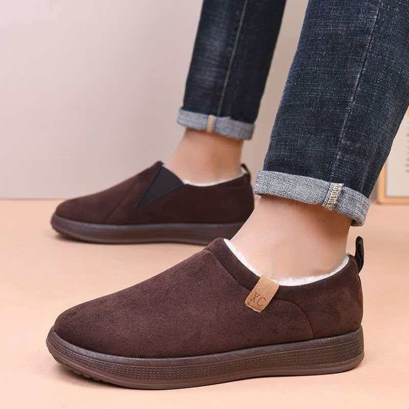 Mens Snow Boots With Fleece Lining