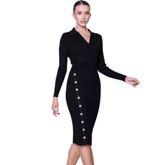 Inner Wear Sweater Knitted Dress For Women