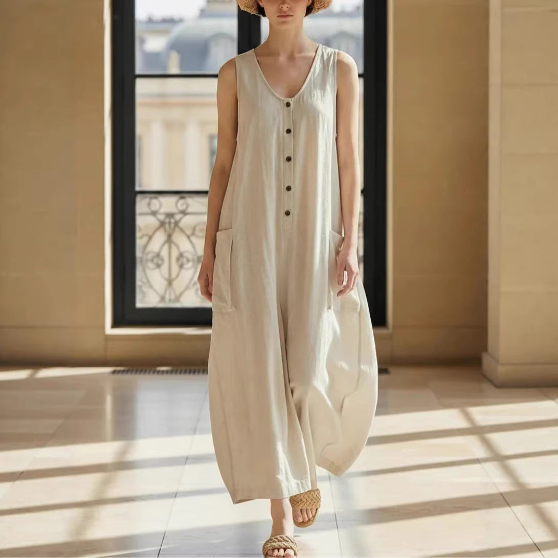 Sleeveless Casual Holiday Womens Dress