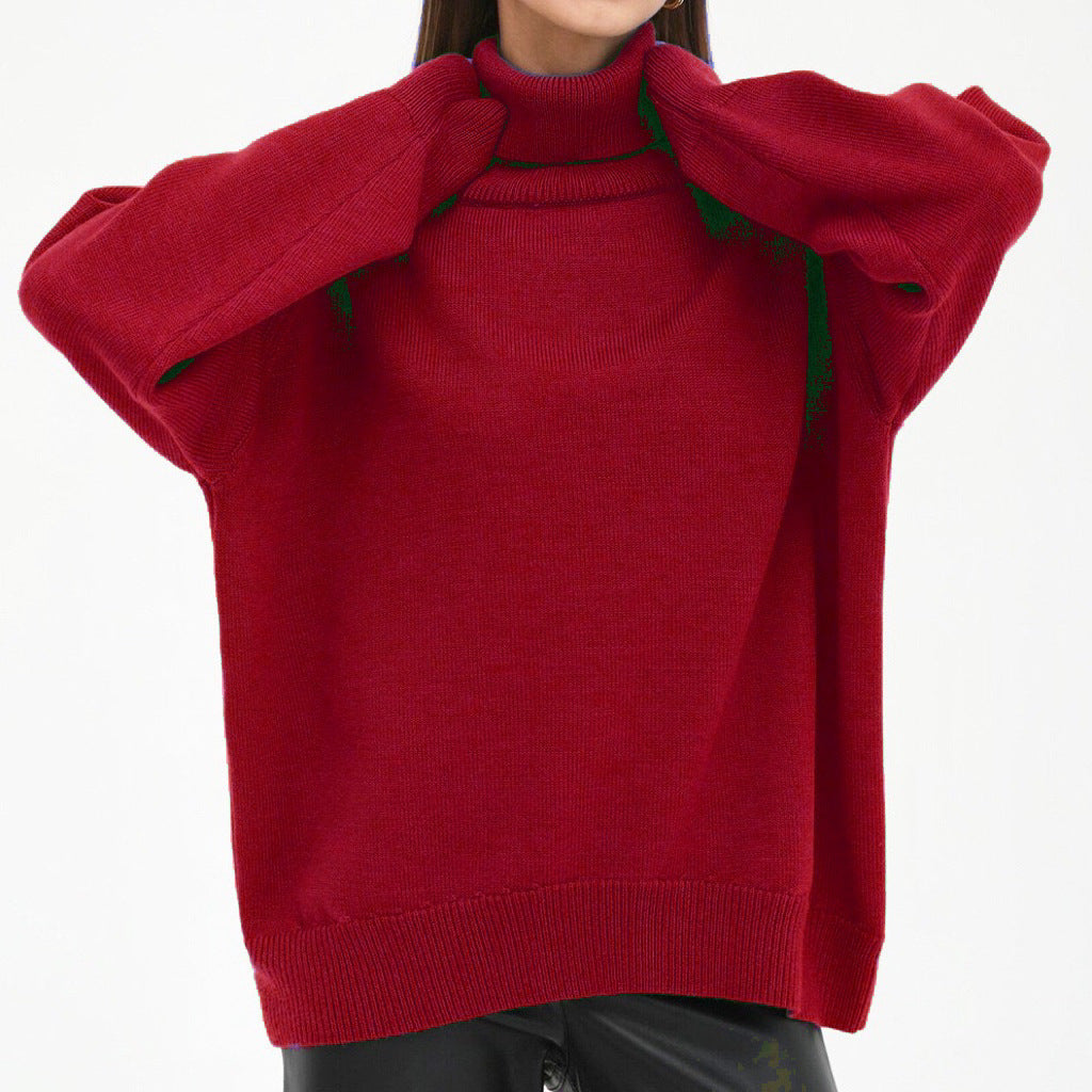 And Loose Knitwear All-match Classic Sweater