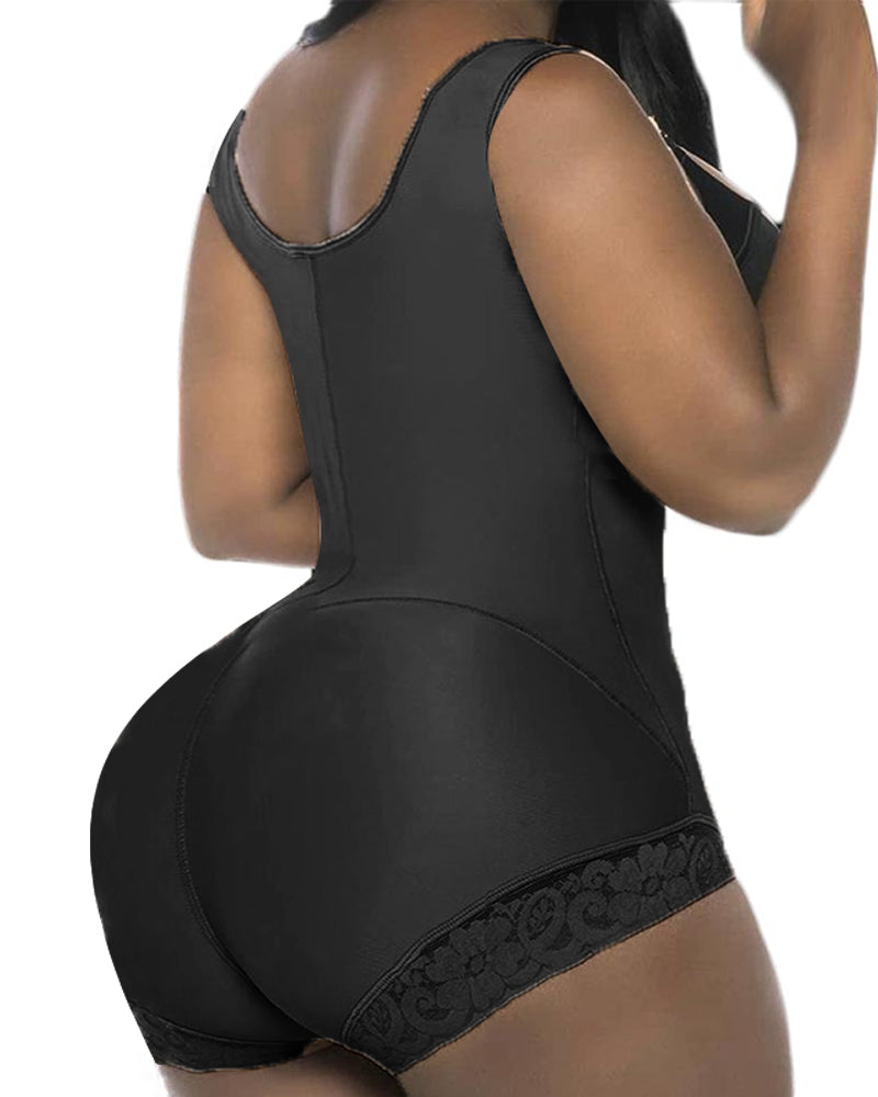 Shapewear Adjustable Shoulder Strap With Strong Compression Slimming Bodysuit
