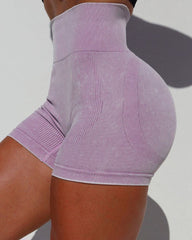 Seamless track shorts