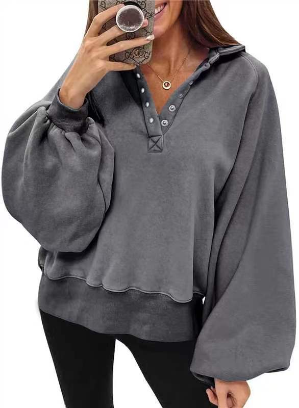 Sporty Drop-Shoulder Pullover Jacket