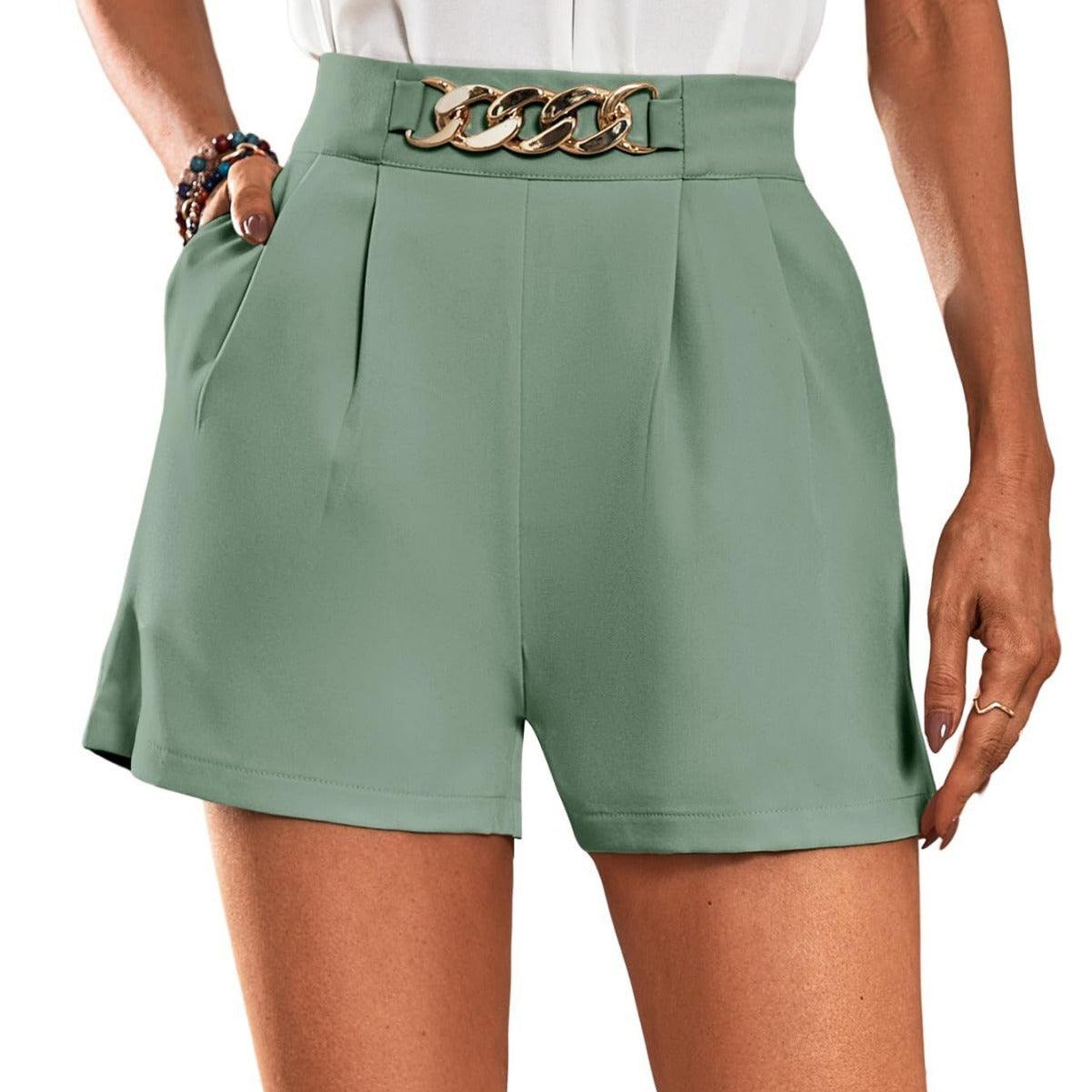 Elegant High Waist Shorts