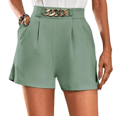 Elegant High Waist Shorts