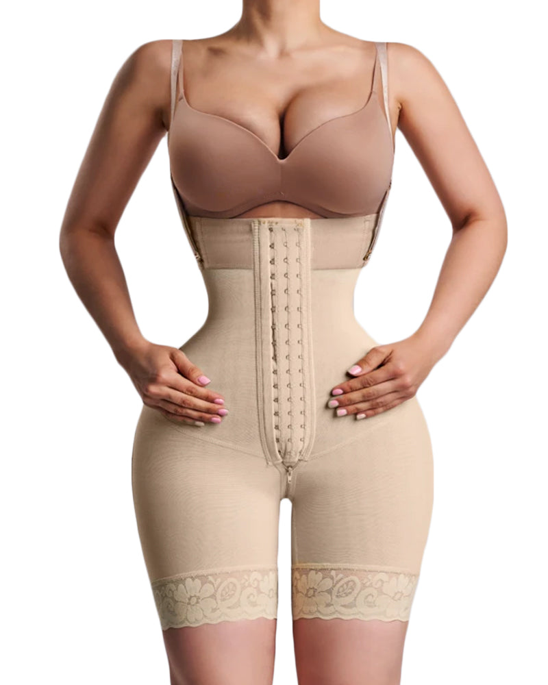 Body Hourglass Girdle - Rib-height, Mid-leg