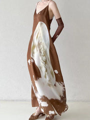 Seaside Vacation Sling Dress Women