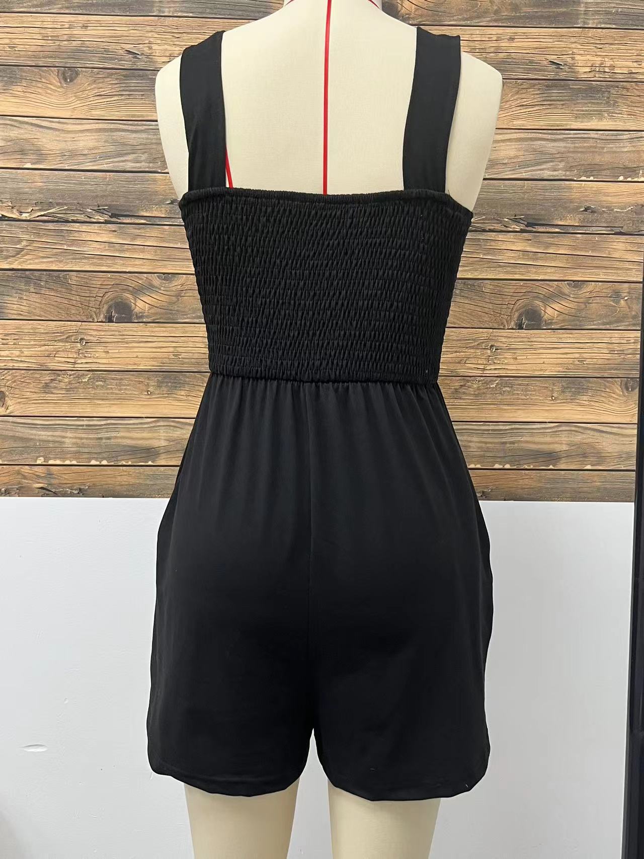 Sleeveless Vest Jumpsuit For Women