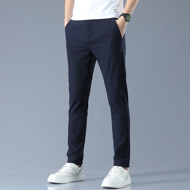 Men's Spring Thick-Weave Trousers